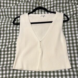 Reformation Myrtle cotton sweater top